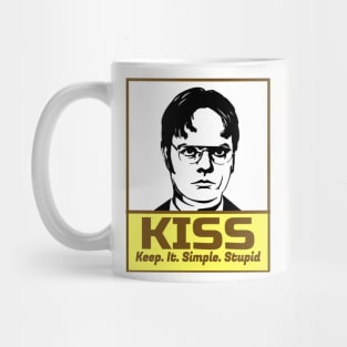 K.I.S.S. Dwight Schrute Mug